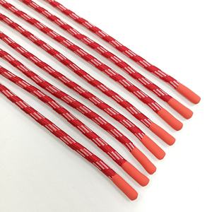 Cordón Plano de Poliéster Estilo Europeo Personalizado, Cordón Decorativo con Punta de Silicona para Sudaderas y Pantalones - Product Image 3