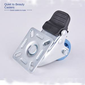 <span class=keywords><strong>2</strong></span>英寸双排PA脚轮转向50毫米旋转低重量芯尼龙，用于冰箱机架托盘洗衣机1.5脚轮 - Product Image 5