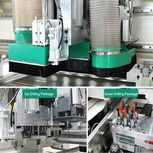 Đồ gỗ tự động Chế biến gỗ <span class=keywords><strong>CNC</strong></span> nhiều máy khoan sáu mặt - Product Image 5