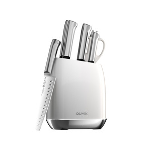 Dumik <b>Knife</b> <b>Set</b> 5-Piece Stainless Steel <b>Sharp</b> Blades For Kitchen Use - Product Image 1