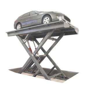 Chine 5 tonnes à bas prix de hauteur moyenne Auto Home <span class=keywords><strong>Garage</strong></span> ascenseur stationnaire hydraulique élévateurs à ciseaux pour le stationnement de <span class=keywords><strong>voiture</strong></span> pour la vente au détail - Product Image 1