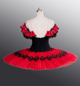 Don Quijote Pas De Deux Vestido De Ballet Clásico Rojo Hada De Los Niños De Vid Dorada Tutu Plato De <span class=keywords><strong>La</strong></span> <span class=keywords><strong>Bella</strong></span> <span class=keywords><strong>Durmiente</strong></span> Tutu Venta Tutu - Product Image 2