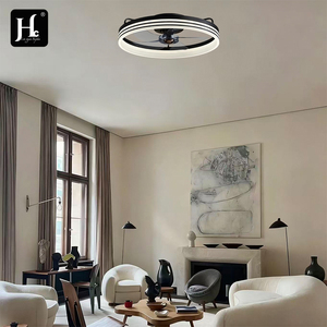 Modern LED <b>ceiling</b> fan with brushed nickel 6-speed adjustable dimming <b>light</b> <b>remote</b> <b>control</b> embedded home decoration - Product Image 6