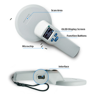 134.2kHz Pet chip Scanner OLED hiển thị động vật tag <span class=keywords><strong>Reader</strong></span> Bluetooth Pet Microchip Scanner không dây cầm tay <span class=keywords><strong>RFID</strong></span> động vật <span class=keywords><strong>Reader</strong></span> - Product Image 3