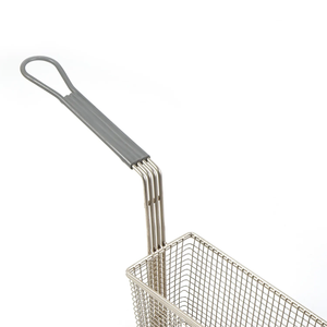 Acero Inoxidable Cuadrada Cesta Para Patatas Fritas Minicolador Profundo Con Mango Antideslizante Metal Material - Product Image 2