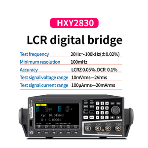Puente Digital HXY2830/HXY2832 de Alta Precisión, Ajustable Continuamente de 20Hz-200KHz, para Capacitores, Resistencias e Inductores, 220V, 1 Año de Garantía, IP66 - Product Image 4