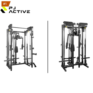 Pinjian Thép Chức Năng Đào Tạo Khung Phía Trước Smith Máy Trọng <span class=keywords><strong>Squat</strong></span> Marquinis Smith Đa-Chức Năng Trạm Cho Tập Thể Dục - Product Image 1