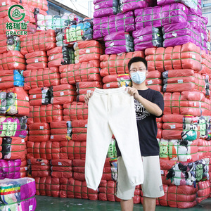 Pantalones de pana usados de la marca Gracer, ropa de invierno de cuello alto, pacas de ropa Vintage de segunda mano para proveedores y consumidores - Product Image 1