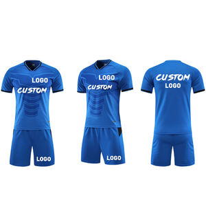 جودة عالية مخصصة لكرة القدم جيرسي حار بيع ارتداء تايلاند لكرة القدم جيرسي قميص مجموعة موحدة - Product Image 4