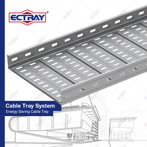 ECTRAY <span class=keywords><strong>Canalina</strong></span> Portacavi Industriale <span class=keywords><strong>per</strong></span> Esterni <span class=keywords><strong>per</strong></span> Costruzioni Resistente alla Corrosione con Superficie Liscia Eccellente Gestione dei <span class=keywords><strong>Cavi</strong></span> - Product Image 3