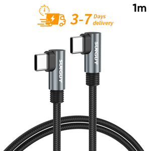 Échantillon gratuit SUNGUY Câble de charge rapide USB C 1m 60W, câble de données USB, câble de charge pour le marché européen - Product Image 1