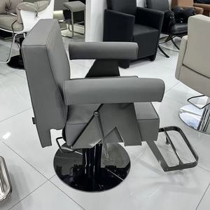 Meubles de salon de beauté en vente chaude, station de salon de coiffure de luxe, chaises de shampooing, chaise de barbier, chaise de salon rose - Product Image 4