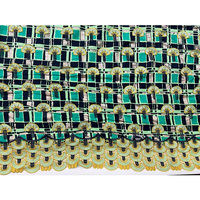 Dentelle de coton cirée, dentelle guipure, brocart chimique ciré, tissu jacquard brodé ciré