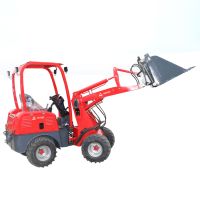 Volle lekt rischer Mini-Gelenk lader 0,6 Tonnen 0,8 Tonnen 1 Tonne 5 Tonnen CE 4WD China Elektrischer Radlader für die Landwirtschaft