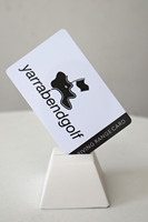 Venta caliente programable código QR Nfc Tarjeta de revisión Digital sin contacto Instagram Facebook Google NFC Tarjeta de reseñas