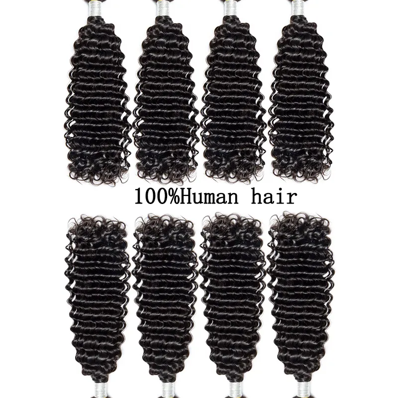 Pelucas-cabello-humano HD 100% Natural Original Soft Philippine Unprocessed Remy hair Virgin Curly Hair Bundles for black women