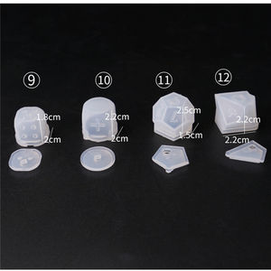 19 Design DIY Shaker Form 3d Silikon Würfelform für Harz Handwerk Herstellung - Product Image 5