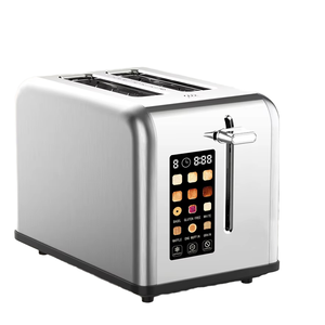 <span class=keywords><strong>Grille</strong></span>-<span class=keywords><strong>pain</strong></span> nouveau design en acier inoxydable avec grand écran numérique et contrôle tactile <span class=keywords><strong>Grille</strong></span>-<span class=keywords><strong>pain</strong></span> intelligent à fonctions multiples - Product Image 1