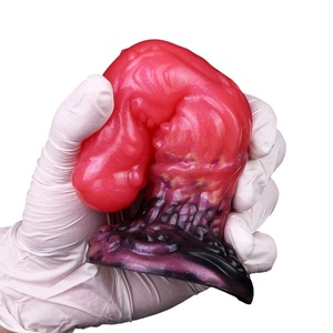 Juego de Tapones Anales de Silicona Pequeños Unisex Red Dragon, Dildo de Entrenamiento Anal, Juguetes Sexuales para Adultos, Dildo Anal Divertido e Íntimo, Apto para Principiantes - Product Image 3