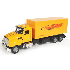 Camioneta <span class=keywords><strong>de</strong></span> <span class=keywords><strong>Juguete</strong></span> Metálica Personalizada con Logotipo, Escala 1:50, Económica, Amarilla y Blanca, Deslizante, <span class=keywords><strong>de</strong></span> Metal Fundido a Presión, Camión <span class=keywords><strong>de</strong></span> Carga - Product Image 2