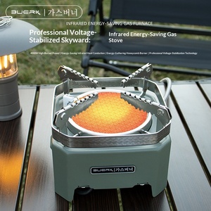 Bubik Grote Brandvermogen Winddichte Energiebesparende Buiten Camping Infrarood Butaan Split Cassettebrander met Ontsteking Groothandel - Product Image 1