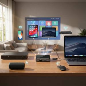 Proyector DLP de Bolsillo Portátil Mini LED P30 Versión Básica con USB Integrado, Video 1080P, Batería Recargable, Precio de Fábrica, Gran Venta - Product Image 4