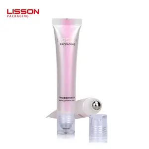 custom empty massage eye cream packaging single roller ball lip balm tube