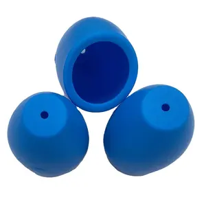 Threaded Oval Silicone Rubber Sleeve Silicone Rubber Dust Cover