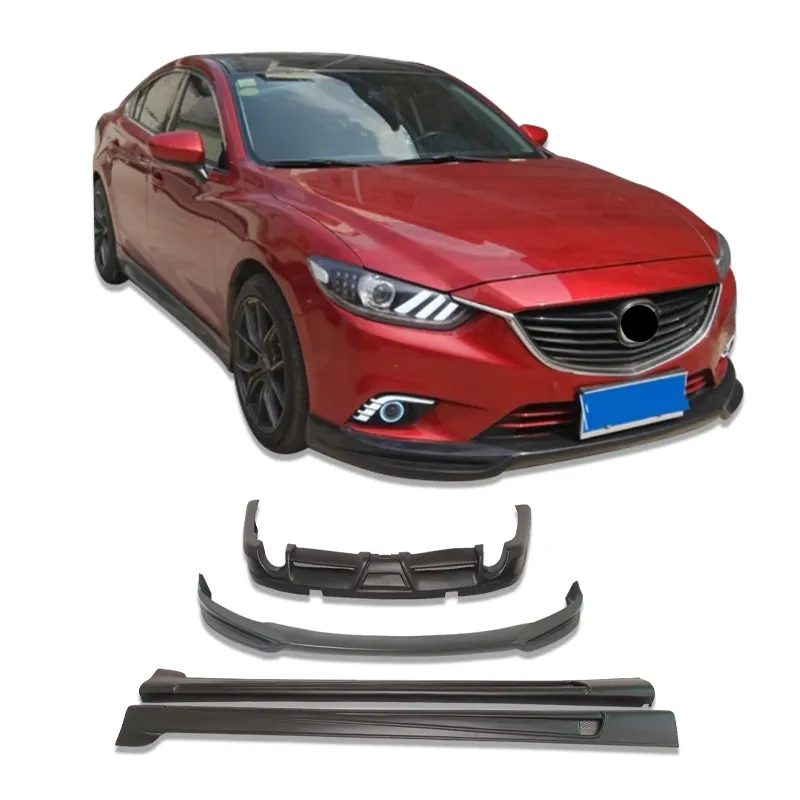 Carrosseriesets Voor Mazda Atenza 2014-2016 Autoaccessoires Voorlip Zijkanten Rokken Achterbumper Diffuser Lip Auto Exterieur Tuning Deel