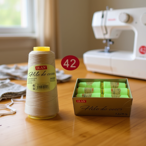 Filo da cucito Ilan, 42 colori, confezione da 12 pezzi per cucito generico - Product Image 2