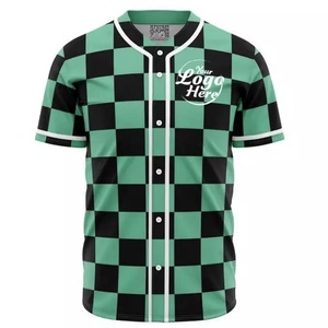 Men's Sportswear Short Sleeve Baseball Shirt T-shirt Custom Logo Loose Fit Breathable Quick Dry Spandex/Polyester Plus Size - Product Image 1