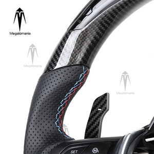 Levette del Cambio Magnetiche in Fibra di Carbonio per <span class=keywords><strong>BMW</strong></span> <span class=keywords><strong>Serie</strong></span> 2 3 4 5 6 7 F10 F06 F07 G20 G30 F18 F12 F13 <span class=keywords><strong>F20</strong></span> F22 F30 F31 F32 F34 F36 M3 - Product Image 2