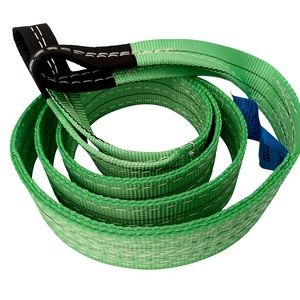 <span class=keywords><strong>Eslinga</strong></span> de elevación de poliéster de alta resistencia y resistente a la abrasión, de fábrica china, 2 toneladas, 4 metros, diseño con ojales, <span class=keywords><strong>eslinga</strong></span> de cincha - Product Image 2