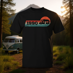 Camiseta RV Pilot Camping Camper 1990 Birthday Motorhome RV - Product Image 3