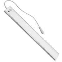 Lampe de nuit LED filaire Tuodi Smart Home 24V avec capteur de mouvement à balayage manuel IP20 Blanc chaud pour armoire de cuisine, couloir