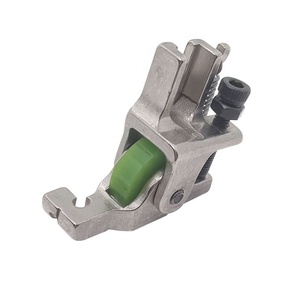 อุปกรณ์ <span class=keywords><strong>T168</strong></span> S518L เท้าแบบมีล้อสำหรับจักรเย็บผ้าอุตสาหกรรมลูกกลิ้งเหล็กซิปที่มองไม่เห็น - Product Image 1