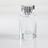 Botol Parfum Kaca Silinder Modern Berwarna Rose Gold yang Cantik dengan Pompa Semprot, Kerah Aluminium, Sablon, Tersedia dalam Berbagai Ukuran