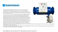 Filtre autonettoyant RF pour traitement de l'eau, détartrage, antirouille et stérilisation pour tours de refroidissement CVC et eau de circulation de chaudière