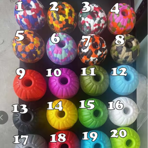 Bola Mainan Hewan Peliharaan 7cm Grosir, Bola Berongga untuk Anjing dan Kucing, dengan Pembersihan Gigi yang Efektif, Model Tahan Lama, Fitur Berkelanjutan - Product Image 1