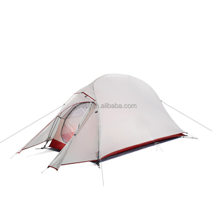 Tente de camping pour 1 à 2 personnes, randonnée naturelle, extérieur pour jeune homme, <span class=keywords><strong>toile</strong></span> gonflable, <span class=keywords><strong>moustiquaire</strong></span> 4 saisons - Product Image 2