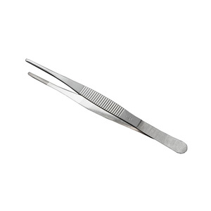 Pinzas de acero inoxidable de 12,5 cm a 30 cm, cabeza redonda antideslizante con dientes engrosados para alimentación de reptiles, uso doméstico - Product Image 5