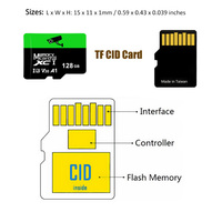 Tarjeta de Memoria SD para Cámara CCTV de Bajo Precio, 128 GB, con Alta Velocidad, Clase 10, UHS-I, U3, V90, Accesorios para Teléfono Portátil, Memorias SD RAM
