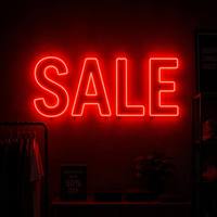Letrero LED de Neón Personalizado en Oferta, Letrero Iluminado con Retroiluminación Acrílica 3D para Tienda, Escaparate, Negocio Minorista, Evento Promocional