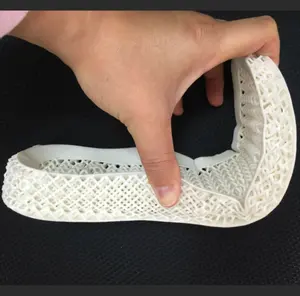 Wholesale Half Thick Fashion Sport Sneaker, Hollow Basketball Tpu Sheet 3d Printing Shoes Sole/