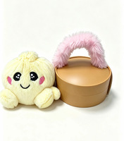 Nouvel Arrivage Jouet Sensoriel Anti-stress en Peluche, type Dumplings, à Presser, Moelleux, Extensible et Mignon, Idéal pour Cadeau de Fête