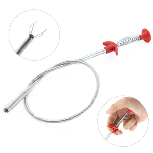 Outil de ramassage de <span class=keywords><strong>tuyau</strong></span> flexible pour les drains d'évier de cuisine outil d'épilation de <span class=keywords><strong>toilette</strong></span> - Product Image 1