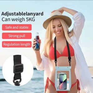 Funda Universal Impermeable para Teléfono, Bolsa Impermeable para Teléfono Móvil de PVC IPX8, Bolsa Grande para Teléfono Celular a Prueba de Agua para Nadar - Product Image 6