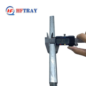 เหล็กชุบสังกะสีแบบจุ่มร้อนสำหรับงานก่อสร้าง รูปตัวซี ยี่ห้อ Unistrut จากโรงงาน - Product Image 4