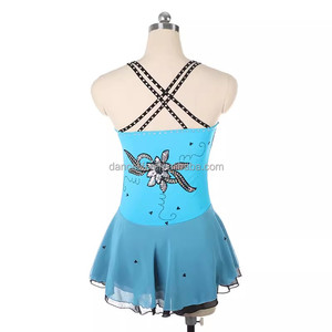 Medias de manga larga personalizadas para gimnasia rítmica para mujer, ropa de competición, ropa de actuación de <span class=keywords><strong>Patinaje</strong></span> Artístico - Product Image 2