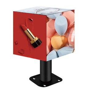 Pantalla LED en Forma de <span class=keywords><strong>Cubo</strong></span>, <span class=keywords><strong>Cubo</strong></span> Mágico, Señalización Electrónica Impermeable, Publicidad Interior, Pantalla LED Creativa de 5 Caras, HDR10+ 1080P - Product Image 2